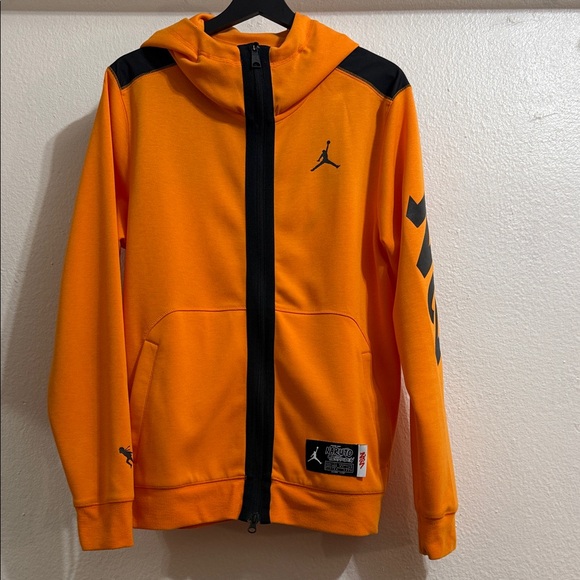 Jordan Other - Nike Jordan X Zion X Naruto Small/P Ch Youth/Men Orange Black Full Zip Hoodie.